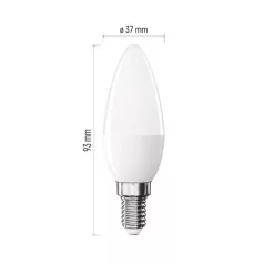   LED izzó Classic gyertya / E14 / 2,2 W (25 W) / 250 lm / Meleg fehér