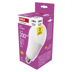   LED izzó Classic A95 / E27 / 28 W (200 W) / 3452 lm / Természetes fehér