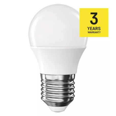 LED izzó Classic Mini Globe / E27 / 4,2 W (40 W) / 470 lm / Természetes fehér
