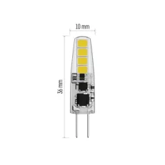  LED izzó Classic JC / G4 / 1,9 W (21 W) / 200 lm / természetes fehér