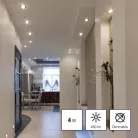 LED izzó Classic MR16 / GU10 / 4 W (39 W) / 450 lm / Természetes fehér