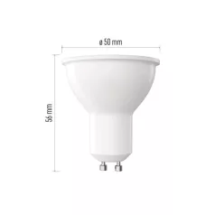   LED izzó Classic MR16 / GU10 / 5,8 W (75 W) / 565 lm / Természetes fehér