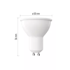   LED izzó Classic MR16 fehér/ GU10 / 5,8 W (75 W) / 565 lm / Hideg fehér