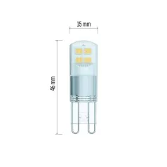   LED izzó Classic JC / G9 / 1,9 W (22 W) / 210 lm / meleg fehér