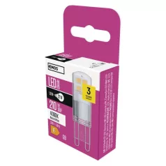   LED izzó Classic JC / G9 / 1,9 W (22 W) / 210 lm / természetes fehér