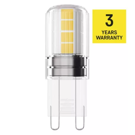 LED izzó Classic JC / G9 / 2,5 W (32 W) / 350 lm / meleg fehér