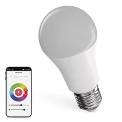   LED izzó GoSmart A60 / E27 / 11 W (75 W) / 1 050 lm / RGB / dimmelhető / Zigbee