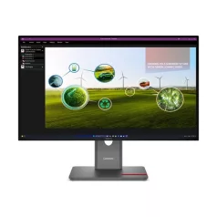   Lenovo ThinkVision 27" P27Q-40 monitor - 64A7GAT6EU - Eclipse Black