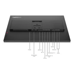   Lenovo 31,5" ThinkVision P32UD-40 monitor - 64A8XAT2EU - Raven Black