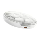 Baseus Eli Sport 1 Open-Ear True Wireless Earbuds vezeték nélküli fülhallgató, fehér