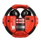 MARVO Quaz vezeték nélküli fülhallgató - piros/fekete