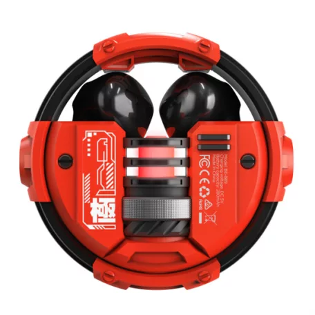 MARVO Quaz vezeték nélküli fülhallgató - piros/fekete