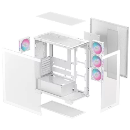 DeepCool Midi - CG580 4F WH - Fehér - R-CG580-WHADA4-G-1