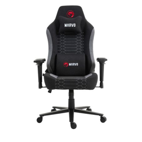MARVO Kahn Gray gaming szék - fekete/szürke