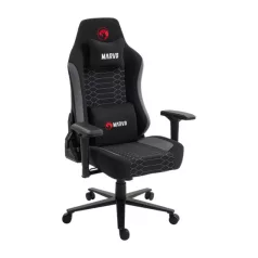 MARVO Kahn Gray gaming szék - fekete/szürke