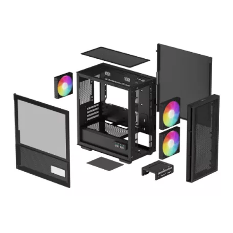 DeepCool Micro - CH360 DIGITAL - Fekete - R-CH360-BKAPE3D-G-1