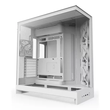 NZXT Midi - H9 Flow (2025) - Matt fehér - CM-H92FW-01