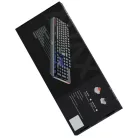 AVAX FS01 Full size mechanikus vezetékes alumínium billentyűzet Outemu piros switch, magyar kiosztás