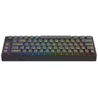 AVAX GM01 PRO 65% RGB tri-mode mechanikus billentyűzet Gateron barna switch, magyar kiosztás