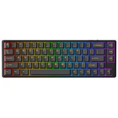   AVAX GM01 PRO 65% RGB tri-mode mechanikus billentyűzet Gateron piros switch, magyar kiosztás
