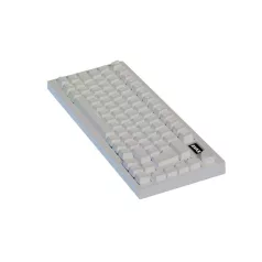   AVAX GM02 PRO Fehér 75% Gasket RGB tri-mode mechanikus billentyűzet Gateron piros switch, magyar kiosztás