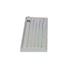 AVAX GM02 PRO Fehér 75% Gasket RGB tri-mode mechanikus billentyűzet Gateron piros switch, magyar kiosztás