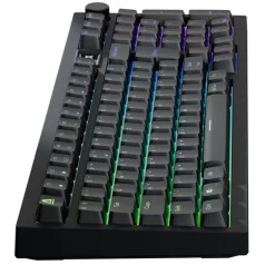   AVAX GM03 98% Gasket RGB mechanikus vezetékes billentyűzet Outemu piros switch, magyar kiosztás