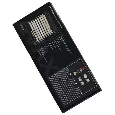 AVAX GM03 PRO 98% Gasket RGB tri-mode mechanikus billentyűzet Gateron sárga switch, magyar kiosztás