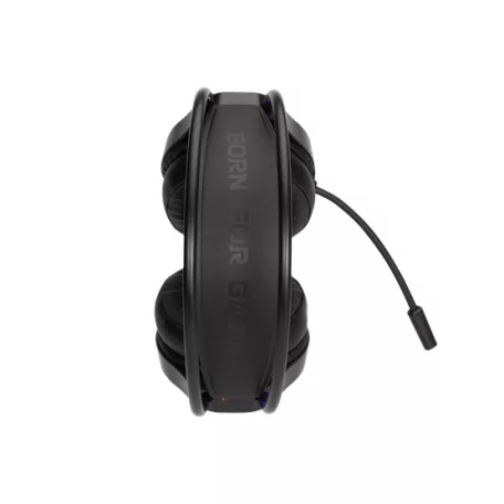 MARVO Akari 30 vezetékes fejhallgató - fekete - RGB világítás