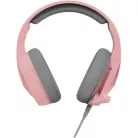 MARVO Tactic 40 vezetékes fejhallgató - rózsaszín - RGB világítás