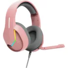 MARVO Tactic 40 vezetékes fejhallgató - rózsaszín - RGB világítás