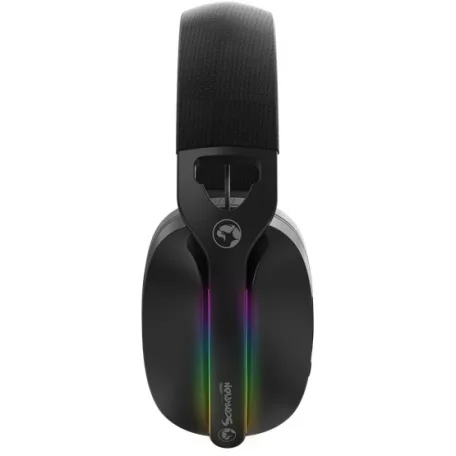 MARVO Pulz 70S vezetékes fejhallgató - fekete - RGB világítás