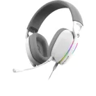 MARVO Pulz 70S vezetékes fejhallgató - fehér - RGB világítás