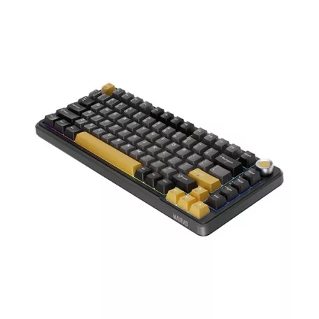 MARVO TITAN 75 vezeték nélküli gaming billentyűzet - Fekete - HU /Banana Crystal Linear/