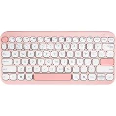   ASUS Marshmallow KW100 vezeték nélküli billentyűzet - HU layout - Rose Clay