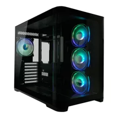 LC Power - LC-8001B-ON hangszigetelt ATX ház