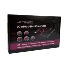 LC Power USB > SATA és NVMe átalakító - LC-ADA-USB-SATA-NVME