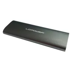   LC Power Külső ház - USB 3.2 Type-C - NVMe vagy SATA M.2 - LC-M2-C-MULTI-2