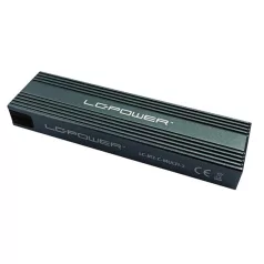   LC Power Külső ház - USB 3.2 Type-C - NVMe vagy SATA M.2 SSD - LC-M2-C-MULTI-3