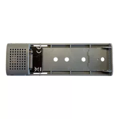   LC Power Külső ház - USB 3.2 2x1 Type C - M.2 NVMe SSD - LC-M2-C-NVME-3