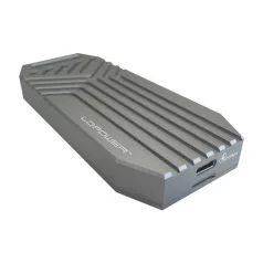   LC Power Külső ház - USB 4 3x2 Type C - M.2 NVMe SSD - LC-M2-C-USB4