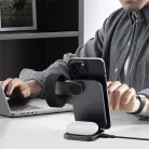 Aukey MagFusion Z 3-in-1 Qi2 összecsukható vezeték nélküli töltőállvány