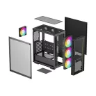 DeepCool Midi - MATREXX55 MESH V4 C - Fekete - R-MATREXX55-BCAGA4-G-4