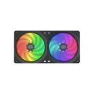 Cooler Master - Case Fan - 12cm - MasterFan SF240R ARGB - MFX-B2D2-18NPA-R1