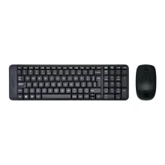 Logitech MK220 - Fekete - Gravírozott HU bill