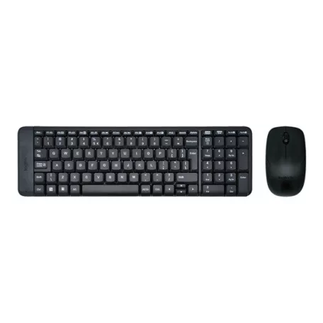 Logitech MK220 - Fekete - Gravírozott HU bill