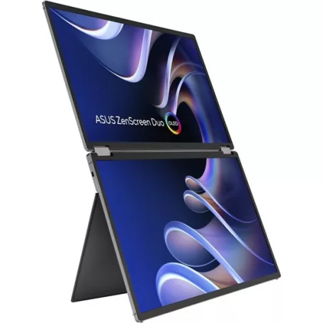 Asus 14" MQ149CD ZenScreen Duo - hordozható monitor - OLED - FHD  - 60Hz