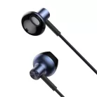 Baseus Encok H19 Wired Earphones 3,5 mm jack mikrofonos fülhallgató, fekete