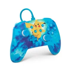   PowerA Enhanced Nintendo Switch vezetékes kontroller - Tie Dye Pikachu