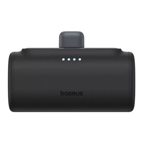 Baseus Compact gyorstöltő powerbank 5000 mAh, 20W USB Type-C csatlakozóval, fekete